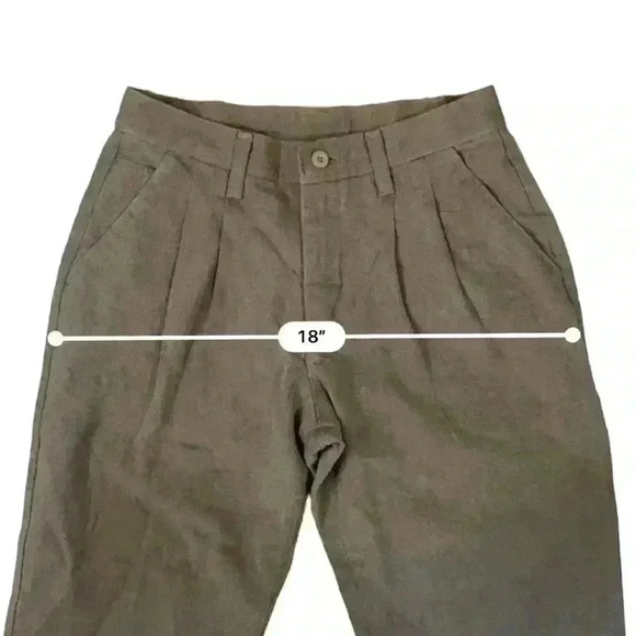 Wrangler Vintage 90s High Waist Straight Pleated Front Pants Women's 2 (24x31) - Picture 7 of 10